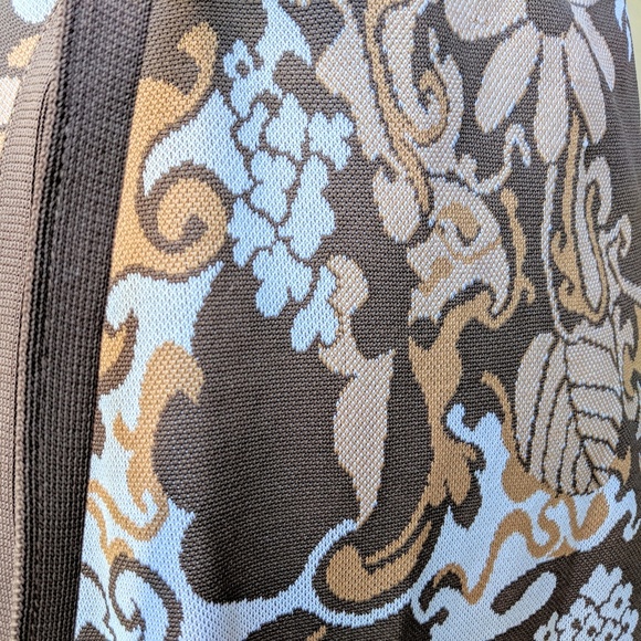 Vintage 1960s Psychedelic Floral Dress - Picture 3 of 8